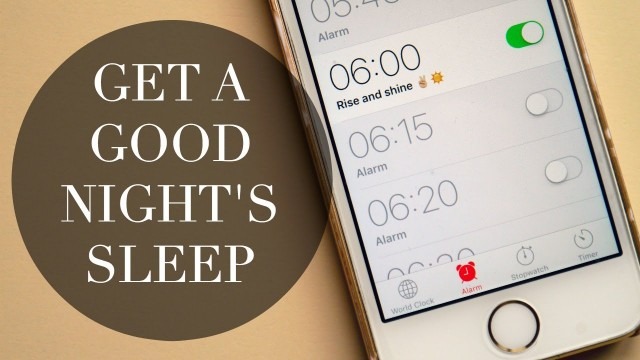 15 cách giúp ngủ ngon đơn giản