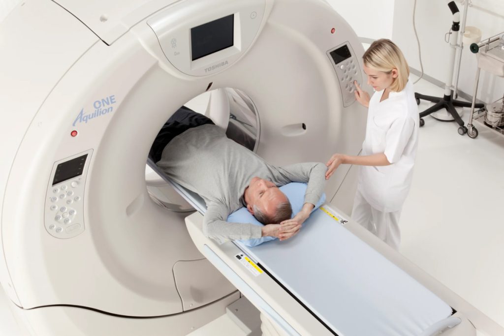 Chụp CT là một phương pháp chẩn đoán chóng mặt 
