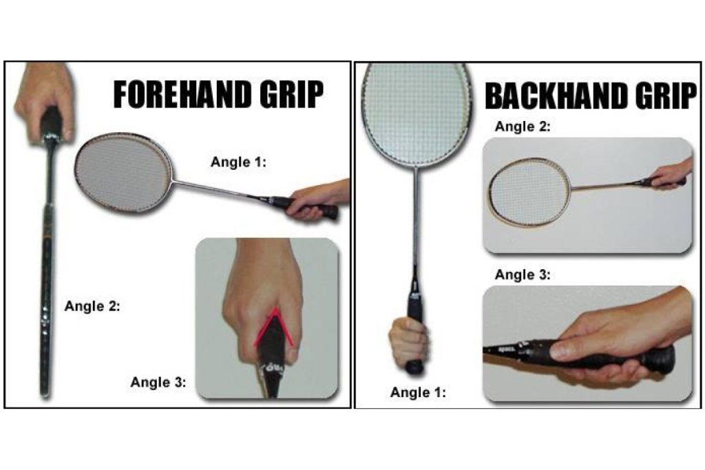 Cách cầm vợt đánh cầu lông